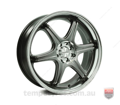 18x7.5 Lenso GT-6 Shadow