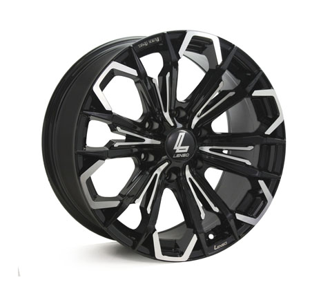 18x9.0 Lenso Black Angel V5 BKUW 6x139.7 P20