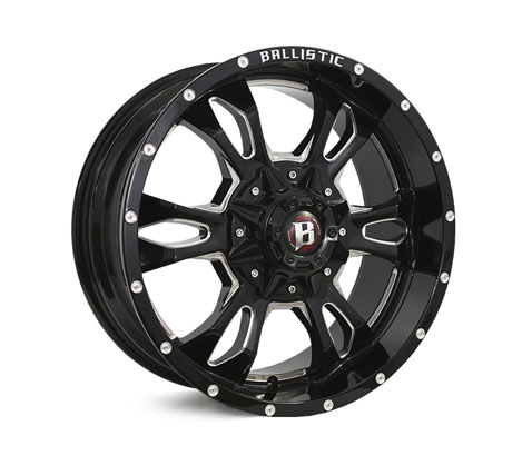 20x9.0 Ballistic Mace Millworks 6/139.7 P12